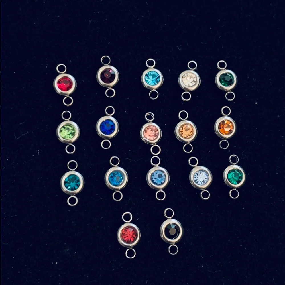Nautical Ship’s Wheel bracelet with rhinestones